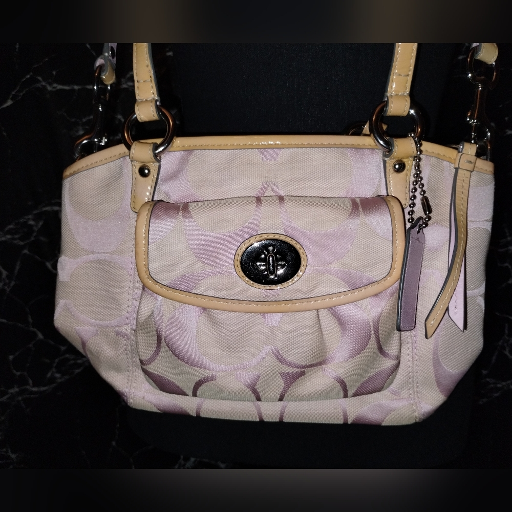 Pink Coach Purse